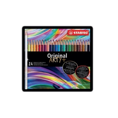 PASTELLI STABILO ORIGINAL ARTY+ 24PZ  (SCATOLA IN  METALLO)