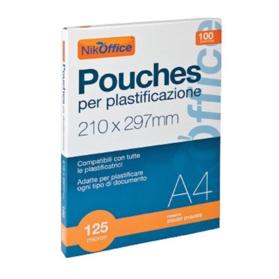 Pouches per plastificazione Micron 125 Formato A4