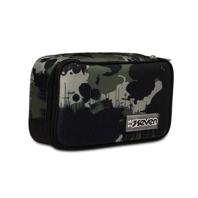 Astuccio Quick Case Completo 1 zip Seven 7.1  FREETHINK Boy  Fantasia Verde Novi