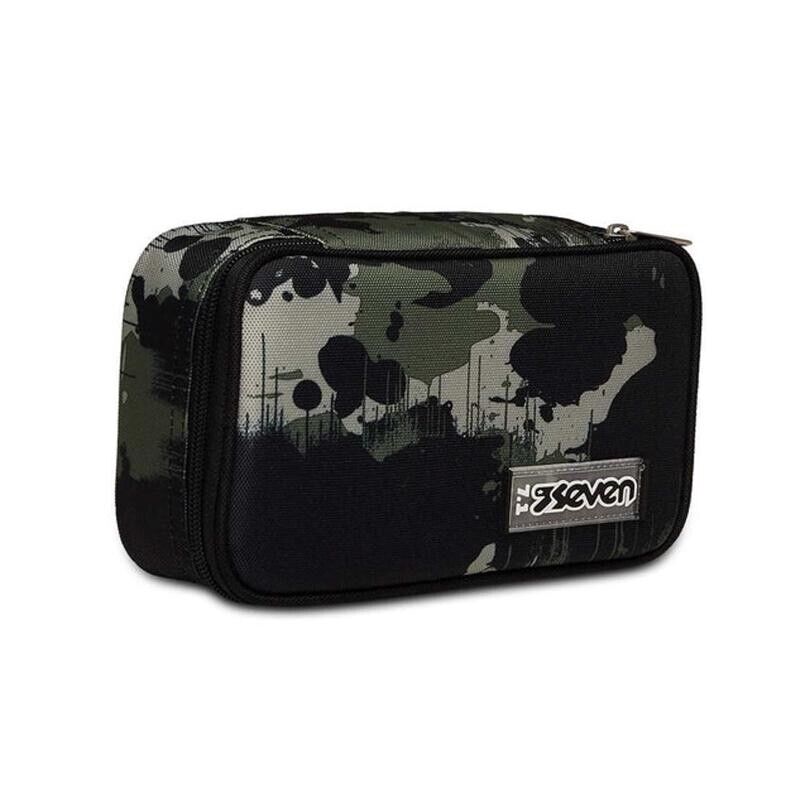 Astuccio Quick Case Completo 1 zip Seven 7.1 FREETHINK Boy Fantasia Verde Novi