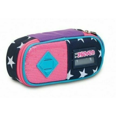 Portapenne Seven 7.1 Astuccio Scuola Portapenne Pinking Blue Novit? 2021/2022