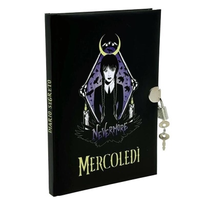 DIARIO SEGRETO con Lucchetto Wednesday  MERCOLEDI' ADDAMS