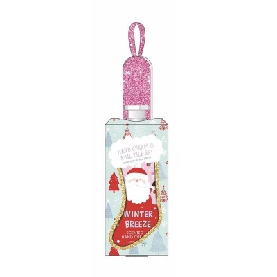 Set di crema per le mani profumata e lima per unghie winter breeze