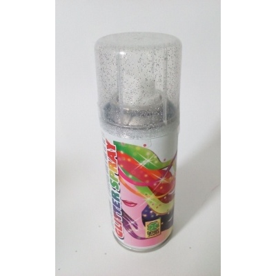 BOMBOLETTA SPRAY GLITTER ARGENTO PER CAPELLI 100 ML