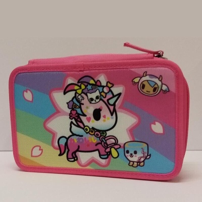 Astuccio Organizzato  3 Cerniere TOKIDOKI UNICORNO