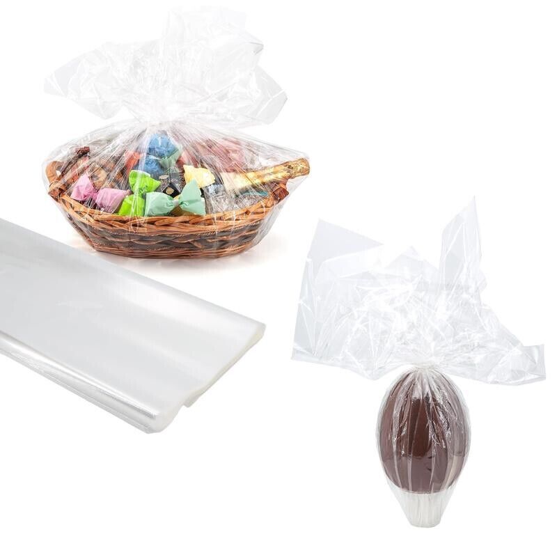 Fogli Cellophane Trasparenti 100x130 cm per Confezioni 25 fg Favorit