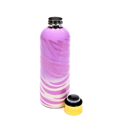 Borraccia Termica Rosa con Glitter  da 500ml  TRI-COASTAL