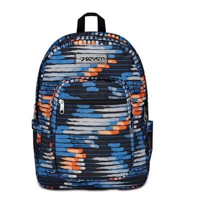 Zaino scuola Seven Freethink Boy Blue Deep