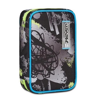Astuccio scuola Seven Speed Case Feeling Me Boy con colori