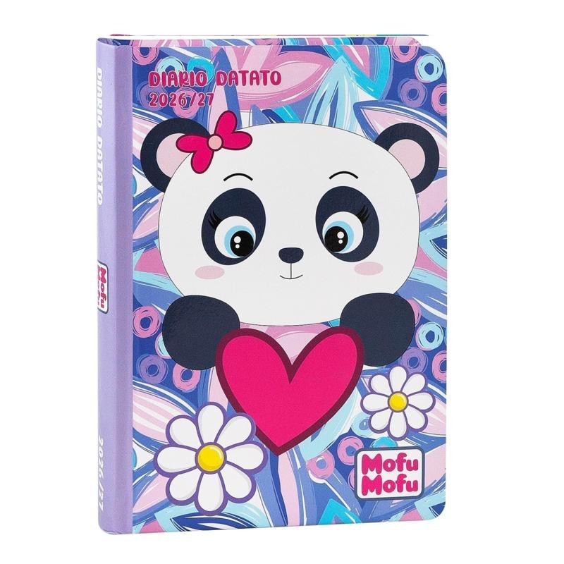Diario Mofumofu Panda 12 mesi Standard scolastico 2026/2027