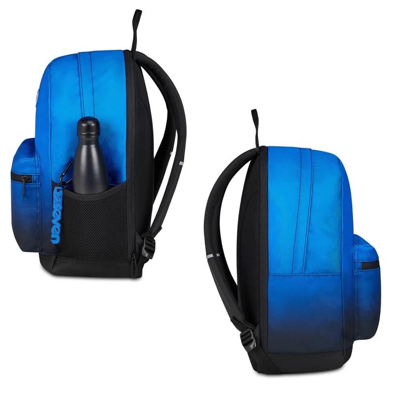 ZAINO SEVEN ROUND CON POWERBANK SHADE TECH BLUE - immagine 2
