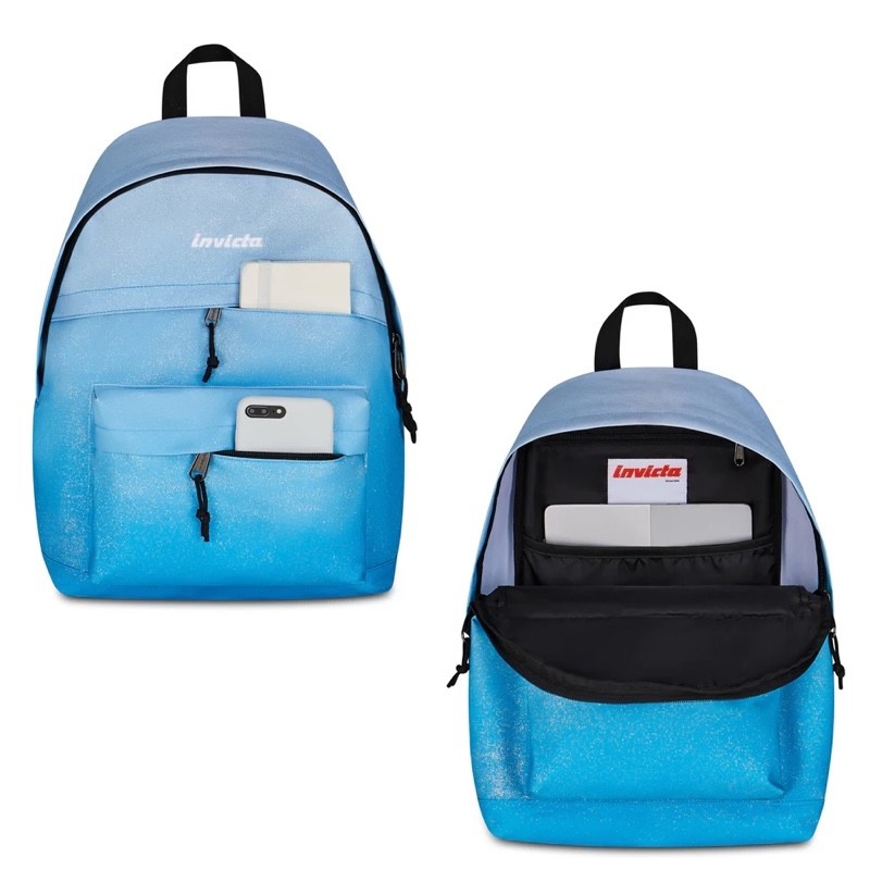 ZAINO INVICTA AMERICAN FANTASY SHINE BLUE - immagine 4