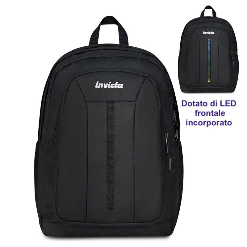 ZAINO INVICTA JELEK UP LED BLACK