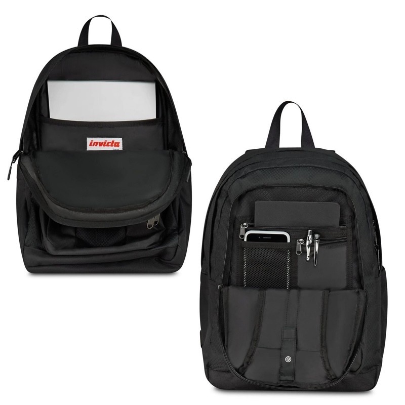 ZAINO INVICTA JELEK UP LED BLACK - immagine 4