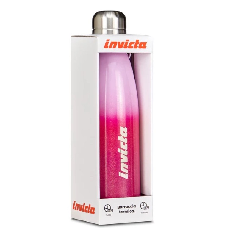 BORRACCIA INVICTA TERMICA SHINE MAGENTA ROSA - immagine 3