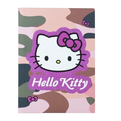 Diario Agenda Hello Kitty  Camouflage Rosa  10 Mesi