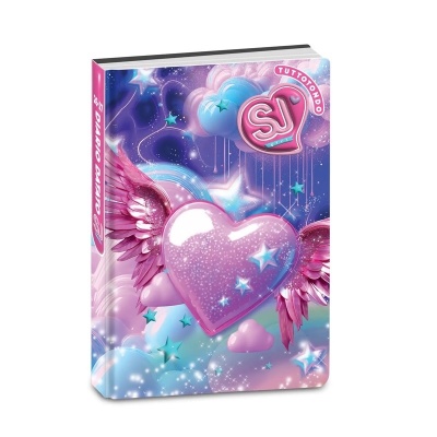 Diario Agenda Sj Gang Wondrous Girl  Fluffy Pink  10 Mesi Datato  2026/2027