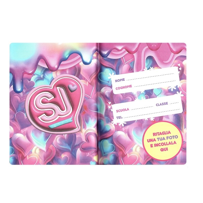 Diario Agenda Sj Gang Girl Animali Magical Fantasy 10 Mesi Datato 2026/2027 - immagine 2