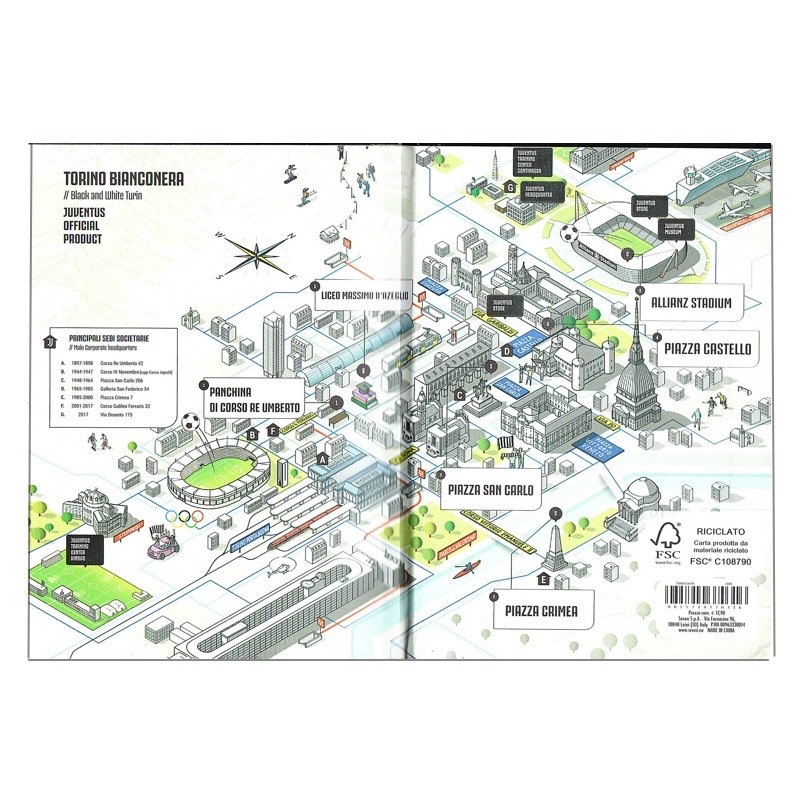 Diario Agenda Juventus 16 mesi Datato Pocket 11 x 16 By Seven - immagine 5