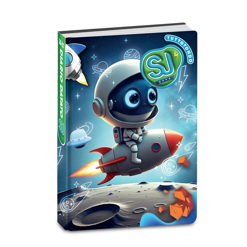 Diario Agenda Sj Gang Wondrous Boy Space 10 Mesi Datato 2026/2027