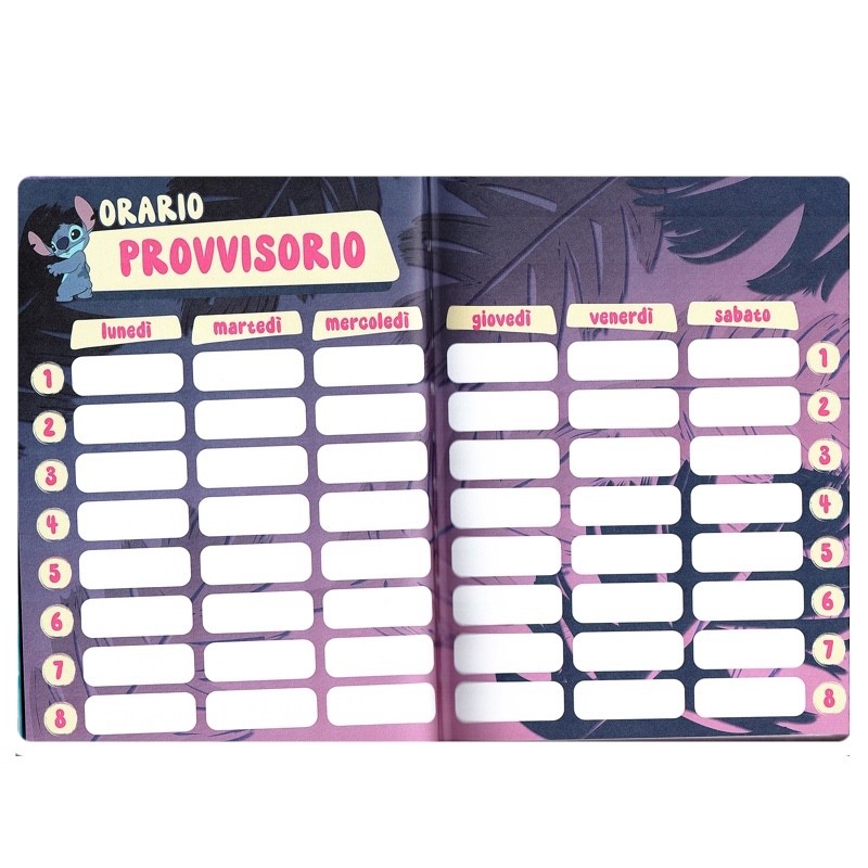 Diario Agenda Lilo & Stitch You are Magical Heart 10 Mesi - immagine 2