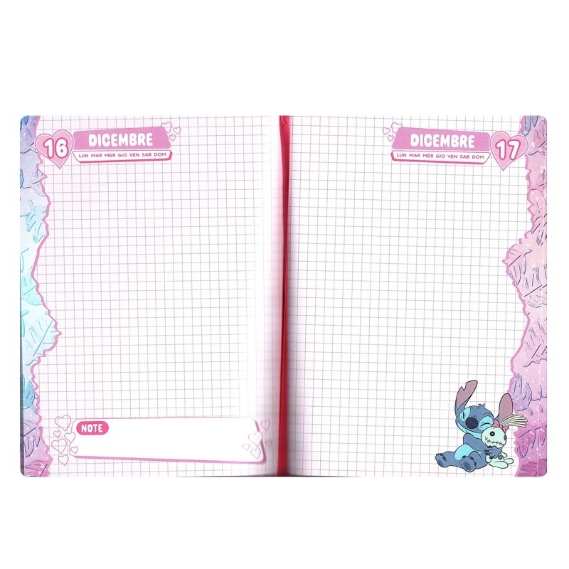 Diario Agenda Lilo & Stitch You are Magical Heart 10 Mesi - immagine 3
