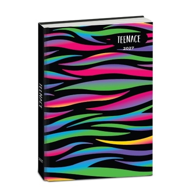Diario Agenda Standard 12M Teenace Multicolor