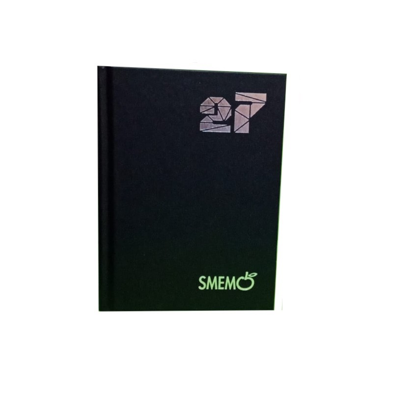 Diario Agenda Smemo Dream&Love 2026/27 16 Mesi Classic 11x15 Black/Argento