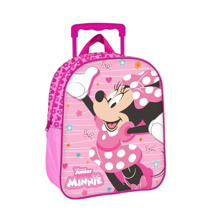 Zaino Trolley Minnie Rosa Girl Asilo