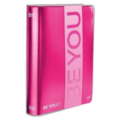 Diario Agenda Be You Fuxia Easy 2026/2027