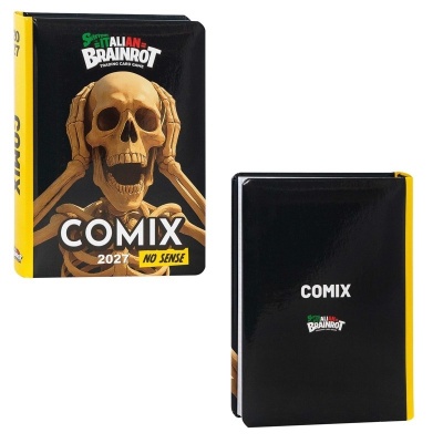 Diario Agenda Standard Comix LTD Skeleton Skifidol Italian Brainrot 2026/2027