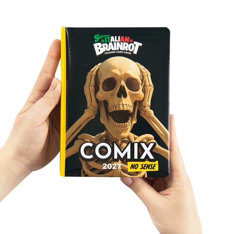 Diario Agenda Standard Comix LTD Skeleton Skifidol Italian Brainrot 2026/2027 - immagine 2