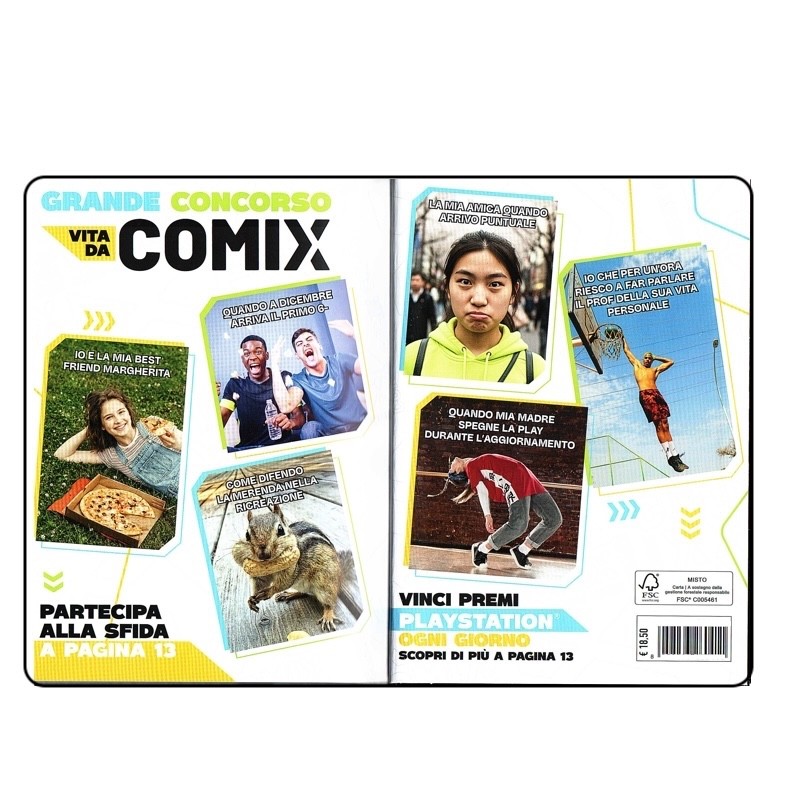 Diario Agenda Standard Comix LTD Skeleton Skifidol Italian Brainrot 2026/2027 - immagine 5