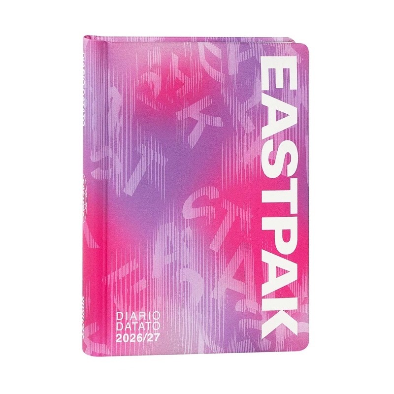 Diario Agenda Eastpak Datato 13 Mesi Medium 2026/2027 Letterdye Pink - immagine 2