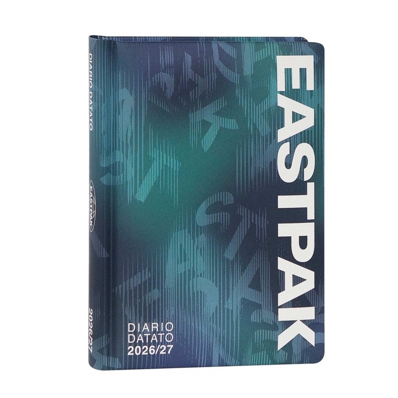 Diario Agenda Eastpak Datato 13 Mesi Medium 2026/2027 Letterdye Blue - immagine 2