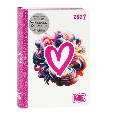 Diario Agenda Medium 16 Mesi My Evolution Love Pink 2026/2027