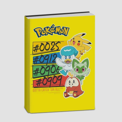 Diario Agenda Pokemon Giallo 10 Mesi