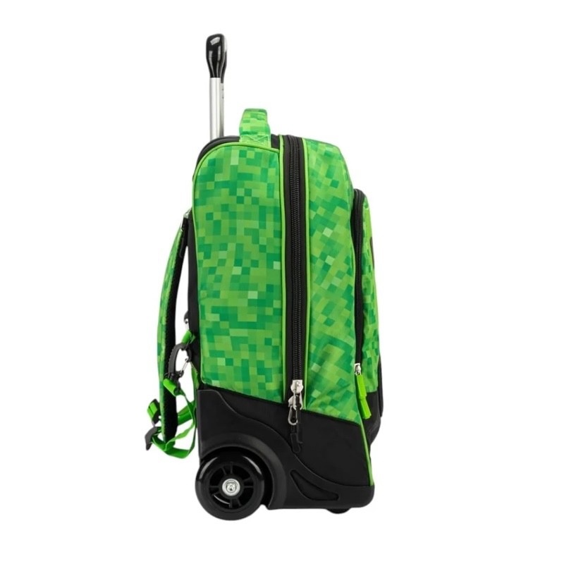 ZAINO SCUOLA TROLLEY SCUOLA MINECRAFT FRANCO PANINI - immagine 2