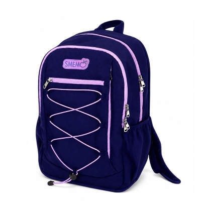 Zaino Large Smemo Smemoranda Large Navy Lilac