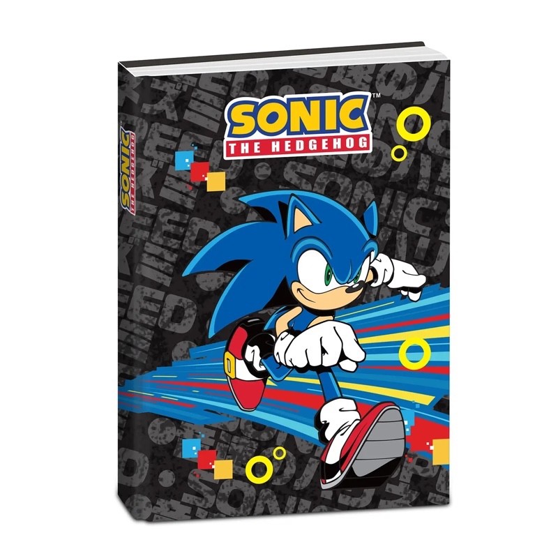 Diario Agenda Seven Sonic The Hedgehog 10 Mesi Nero