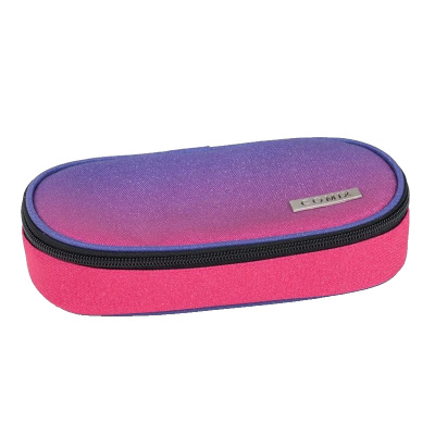 ASTUCCIO OVALE ORGANIZZATO COMIX SFUMATO GLITTER FUXIA