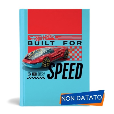 DIARIO AGENDA STANDARD HOT WHEELS SPEED 15X21 10 MESI
