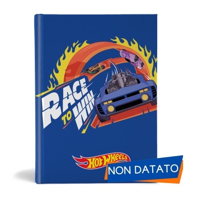 DIARIO AGENDA STANDARD HOT WHEELS RACE TO WIN 15X21 10 MESI