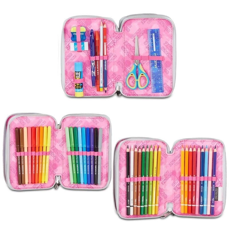 ASTUCCIO SEVEN 3 ZIP GLITZYCUTE GHIACCIO - immagine 4