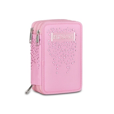 ASTUCCIO SEVEN 3 ZIP GLITZYCUTE  PINK