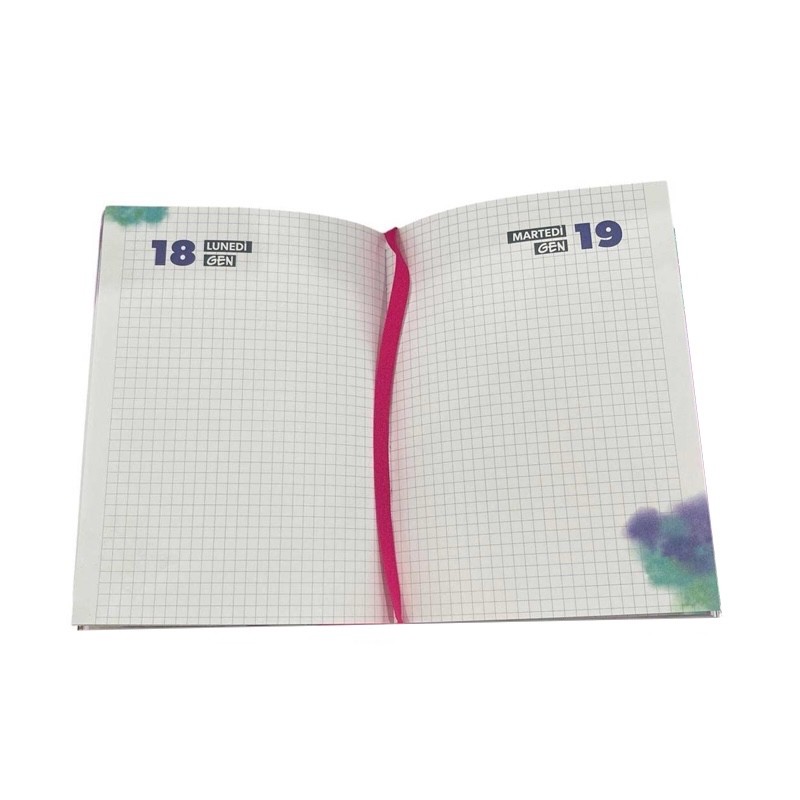 DIARIO AGENDA STANDARD SEVEN GLITZYCUTE BLACK 12 MESI 2026/2027 - immagine 2