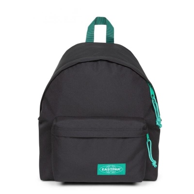 Zaino Eastpak Padded Pak'r Kontrast Stripe Black and Green Nero e Verde 24lt