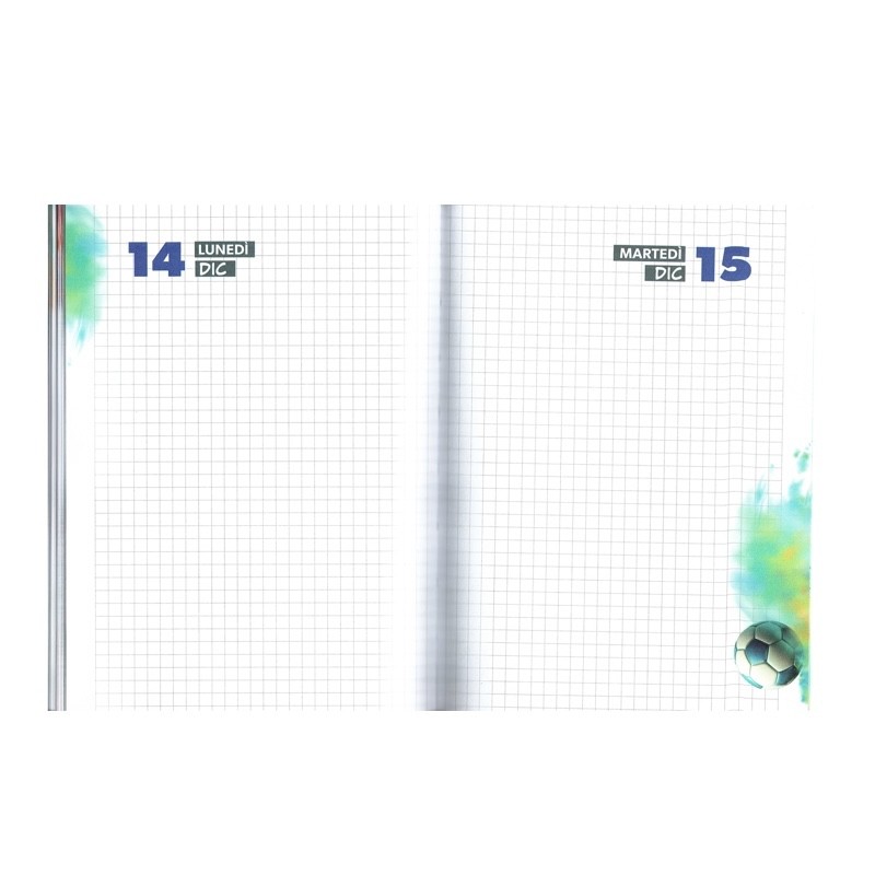 Diario Standard Seven Boy Music Datato 12 Mesi 2026/2027 - immagine 4
