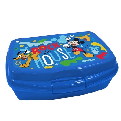 PORTAMERENDA DISNEY TOPOLINO E PLUTO ROCK THE HOUSE IN PVC
