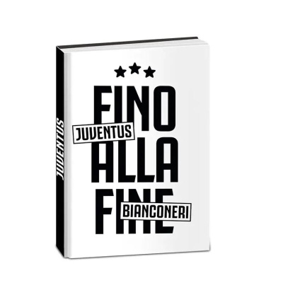 Diario Agenda Juventus Fino alla Fine Bianco Neri Standard? 12 Mesi 2026/2027